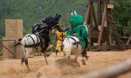 OBIDOS, PORTUGAL - JULY 26: Scenes of Medieval Market of Obidos 2012 July 26, 2012 in Obidos, Portugal のeditorial素材