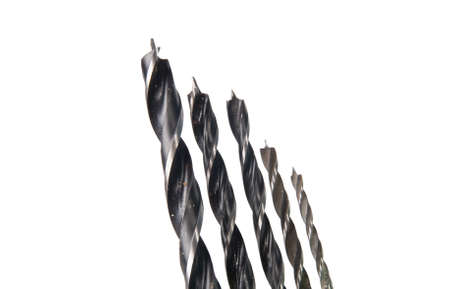 drill isolate in white backgroundの写真素材