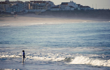 PENICHE, PORTUGAL - OCTOBER 13 : Jadson Andre (BRA) in Rip Curl Pro Peniche 2012 October 13, 2012 in Peniche, Portugal のeditorial素材