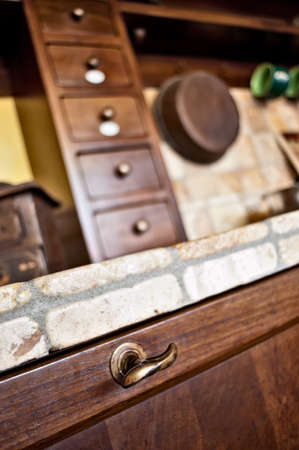 detail of the kitchenの写真素材