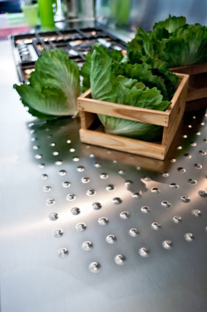 detail of the kitchenの写真素材