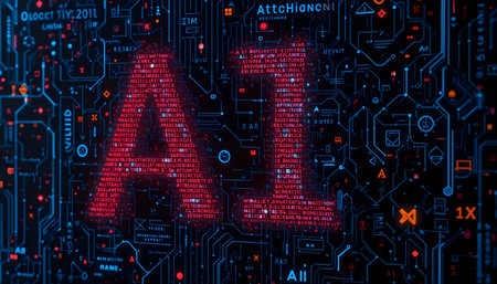 Artificial intelligence (AI) and machine learning concepts. 3D Renderingの素材