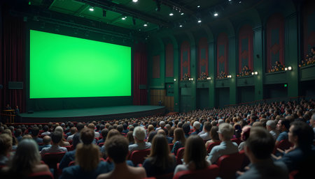 Business Conference and Presentation. Audience in the conference hall.の素材