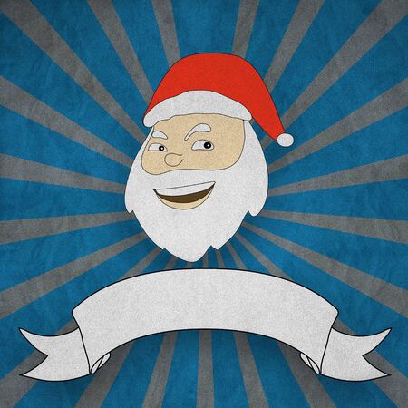 santa claus logoの写真素材