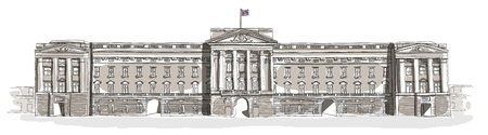Buckingham Palace の写真素材