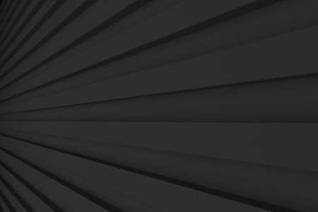 black straight line perspective background illustrationの写真素材