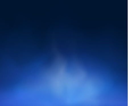 Blue clouds abstract icon.のイラスト素材