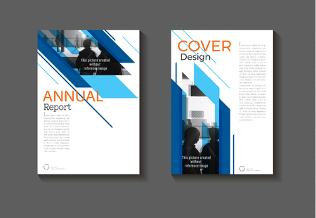 Gray background abstract modern cover design. Modern book cover brochure template, annual report, magazine and flyer layout.のイラスト素材
