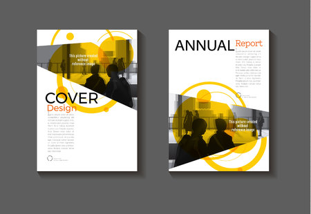 cover annual report abstract layout background modern  modern book ,Brochure, template,annual report, magazine and flyer Vector a4のイラスト素材