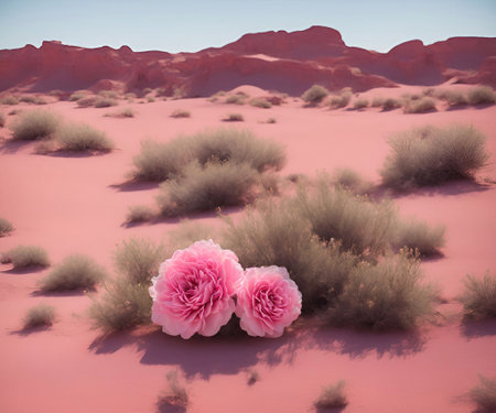 Background for valentine's day, wedding, greeting card, birthday,generative ai illustrationの素材