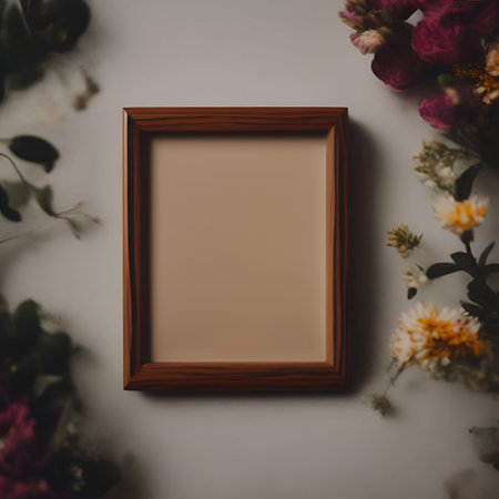 Picture frames, vintage frames, old frames, mockup frames, backgrounds camera film style for pictures and text illustrations generative aiの素材