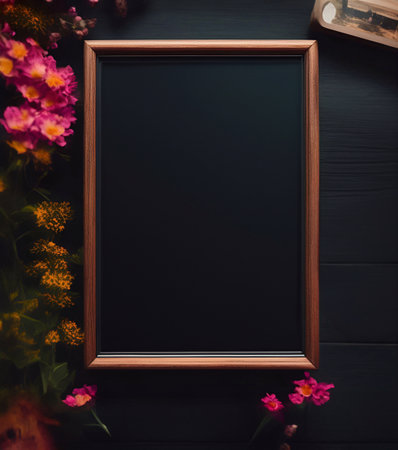 Picture frames, vintage frames, old frames, mockup frames, backgrounds camera film style for pictures and text illustrations generative aiの素材