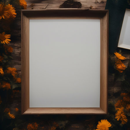 Picture frames, vintage frames, old frames, mockup frames, backgrounds camera film style for pictures and text illustrations generative aiの素材