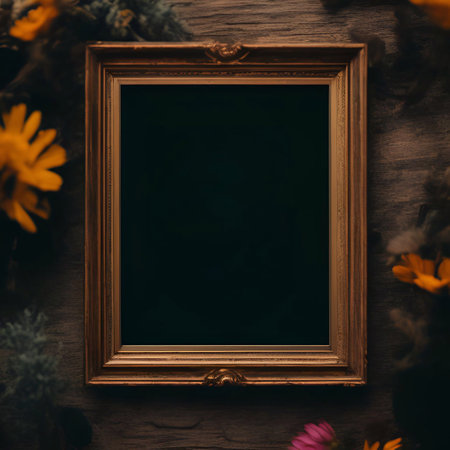 Picture frames, vintage frames, old frames, mockup frames, backgrounds camera film style for pictures and text illustrations generative aiの素材