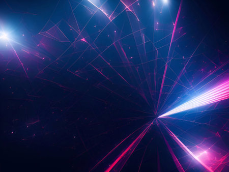 modern Futuristic technology abstract background generative ai illustrationの素材