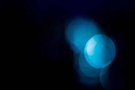 Bokeh abstract defocused city nightの写真素材