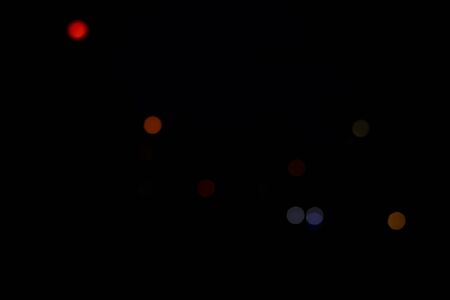 Bokeh abstract defocused city on streetの写真素材