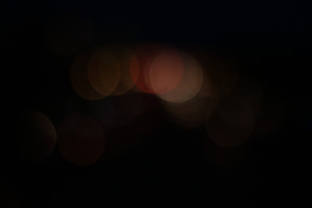 Bokeh abstract defocused city nightの写真素材