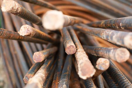 Steel barの写真素材
