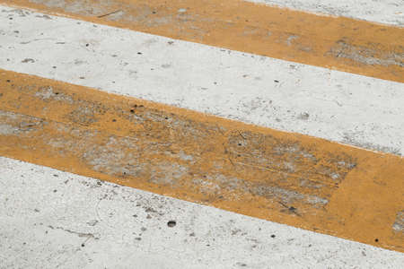 Old zebra crossing focusの写真素材