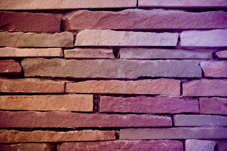 Brick wall colorful abstract background,Texture backgroundの写真素材
