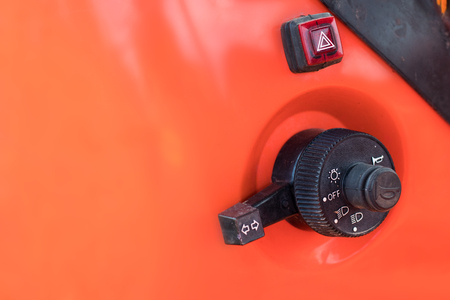 Tractor horn with electric system.の写真素材