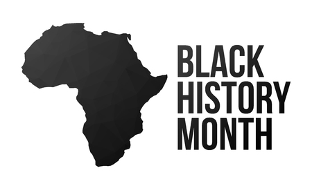 Black History Month posterのイラスト素材