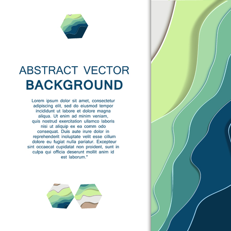 Paper art of Sale discount concept background vector art vector illustration.のイラスト素材
