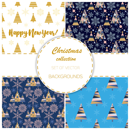 Christmas greeting card design concept.のイラスト素材