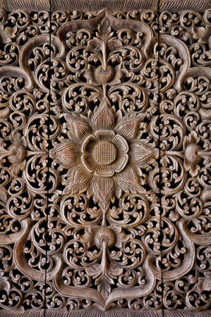 Carve wood, arts of Thailandの写真素材