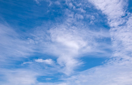 Blue sky and clouds