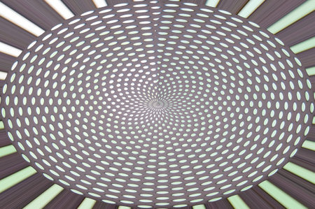 Steel mesh by distort filter for use as background