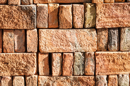 red brick wall