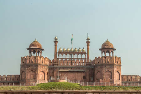 Red fort, New Delhi, Indiaのeditorial素材