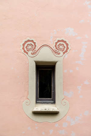 pink windowの写真素材