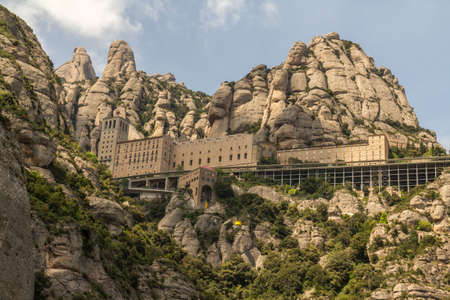 Montserrat monasteryの写真素材