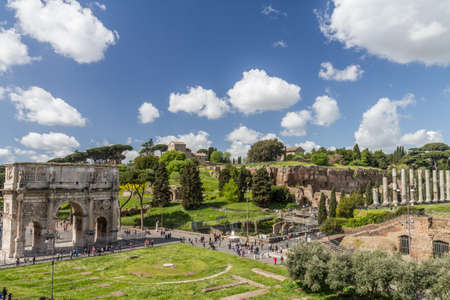 Rome ruinsの写真素材