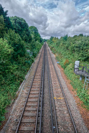 Train tracksの写真素材