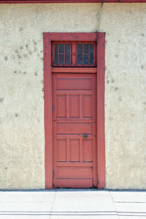 red doorの写真素材