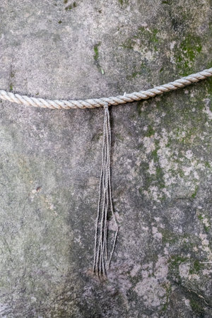 A traditional Shinto Yorishiro temple that houses spiritsの写真素材