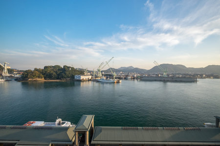 View of the Onomichi pier during daytime