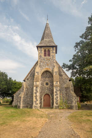 An old brick church at Faversham, UKの写真素材