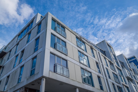 A new apartment block new swiss cottage tube station
