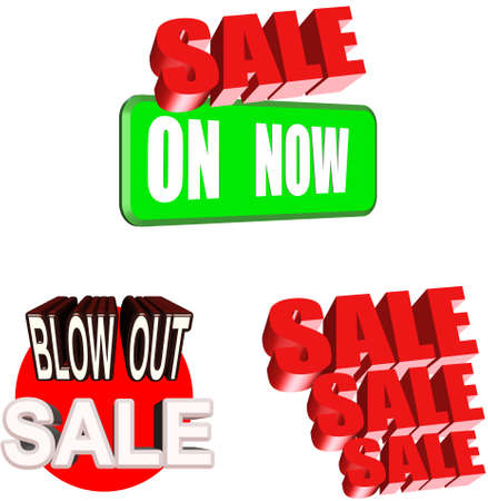 sale signage for major eventsのイラスト素材