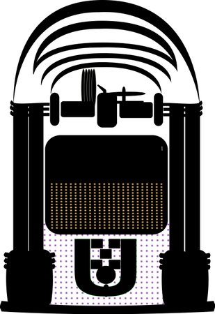 jukebox silhouette