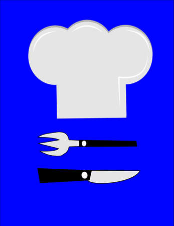 chef hat concept のイラスト素材