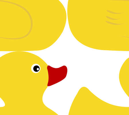 rubber duck seamless tile  backgroundの写真素材