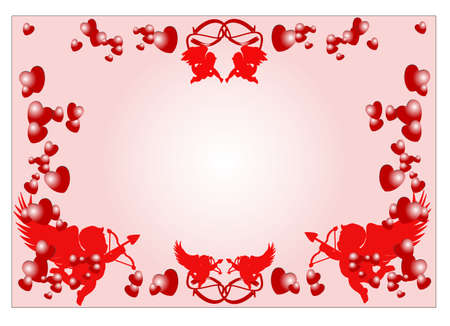 romance concept のイラスト素材