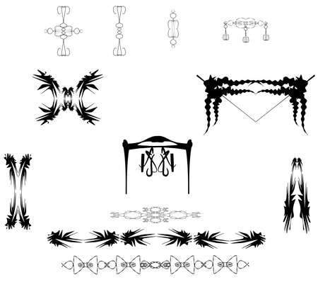 tattoo designs for lower backのイラスト素材