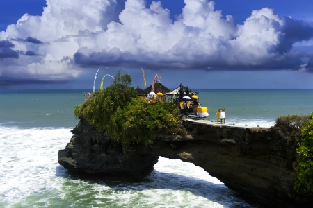 Near Tanah Lot, Bali. Indonesia. Ocean beach. の写真素材